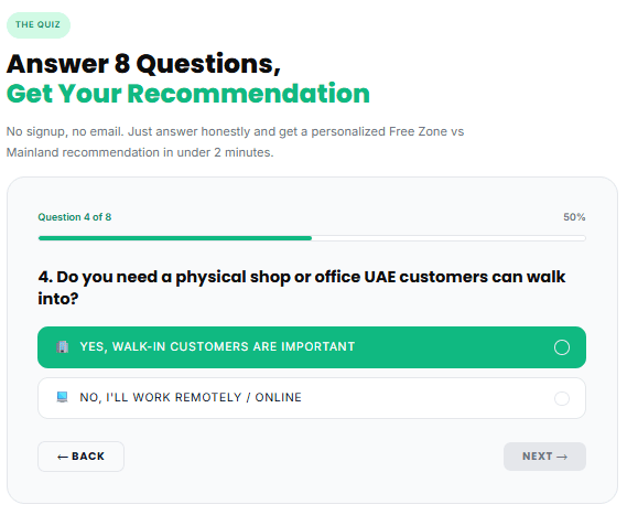 Question 4 Office Requirement