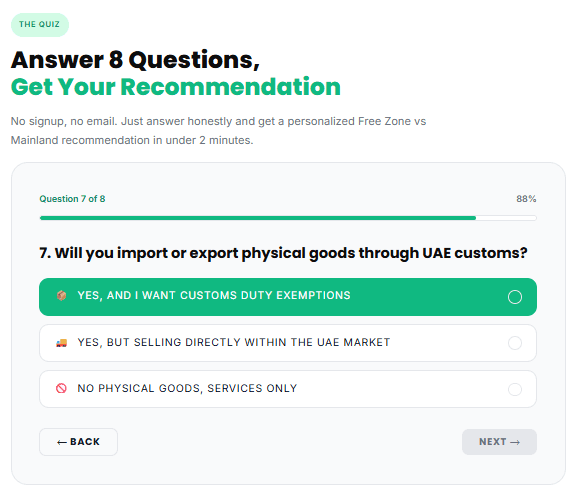 Question 7 Import Export