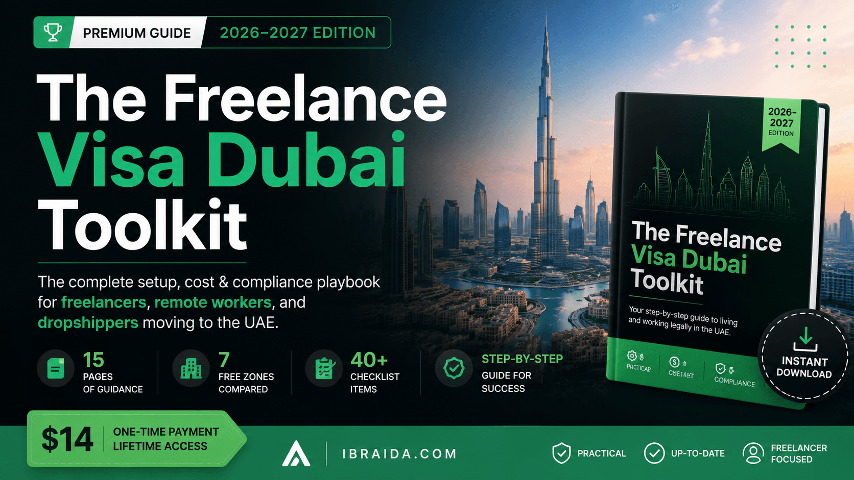 The Freelance Visa Dubai Toolkit cover